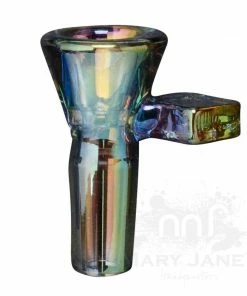 West Coast Gifts Red Eye Tek 14mm Glass On Glass Bong Bowl W/Diamond Handle