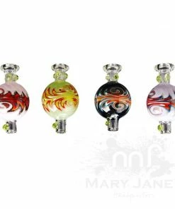 West Coast Gifts GEAR Premium Switchback Bubble Carb Cap W/ UV Reactive Accents (Assorted)