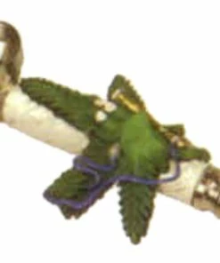 KDK Wholesale New Arrivals Cannabud Poly-Resin Metal Pipes