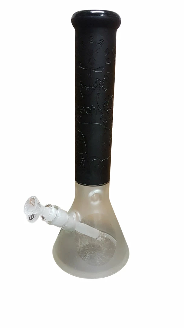 Cheech Glass 14" Tall Angels & Demons Beaker Bong 1 Cheech Glass 14" Tall Angels & Demons Beaker Bong