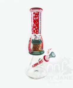 Cheech Glass 14" Tall Horns Beaker Bong