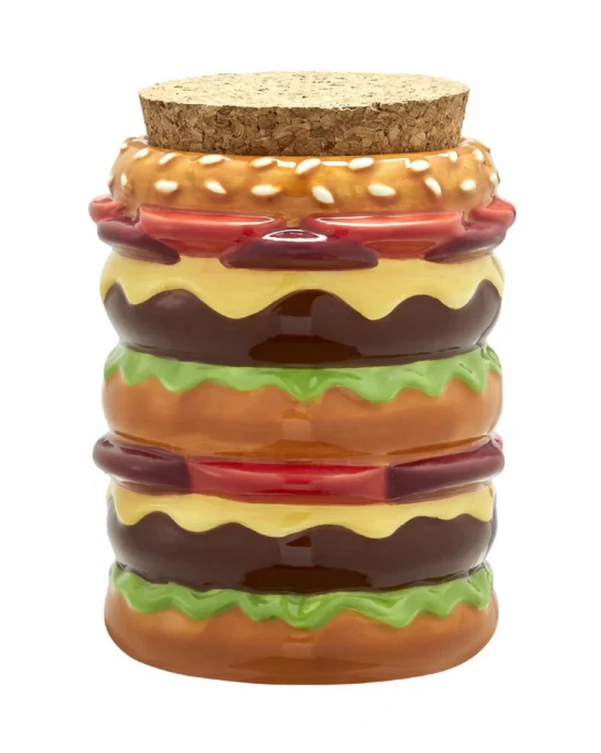 West Coast Gifts Cheeseburger Ceramic Stash Jar 1 West Coast Gifts Cheeseburger Ceramic Stash Jar