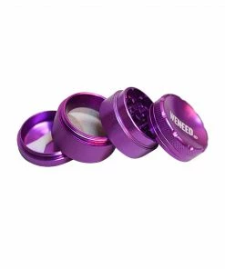 JJ Trading WENEED Color Leaf 4 Part Grinders