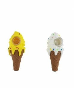 ACM Glass OG Silicone Ice Cream Cone Pipe