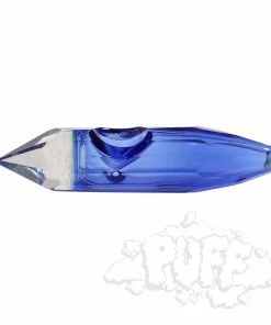 Puff Crystal Glass Facet Pipes
