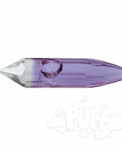 Puff Crystal Glass Facet Pipes