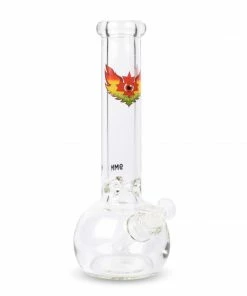 West Coast Gifts Red Eye Glass 12" 9mm Thick Bubble Tube Bong