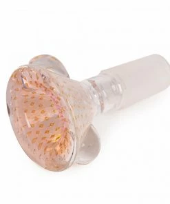 West Coast Gifts Red Eye Glass 14mm Bubble Trap Cone Bowls