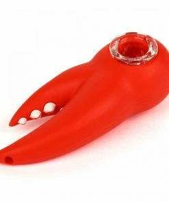 West Coast Gifts LIT™ Silicone 3.75" Lobster Claw Hand Pipe LIT Silicone