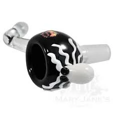 West Coast Gifts Red Eye Glass 14mm Glass-on-Glass Octopus Bong Bowl