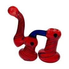 Maple Craft Inc. Frit Work Double Glass Bubbler 4 Maple Craft Inc. Frit Work Double Glass Bubbler