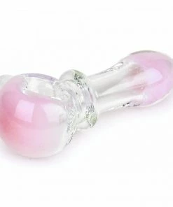 West Coast Gifts Red Eye Glass 4" Pastel Fritter Hand Pipes