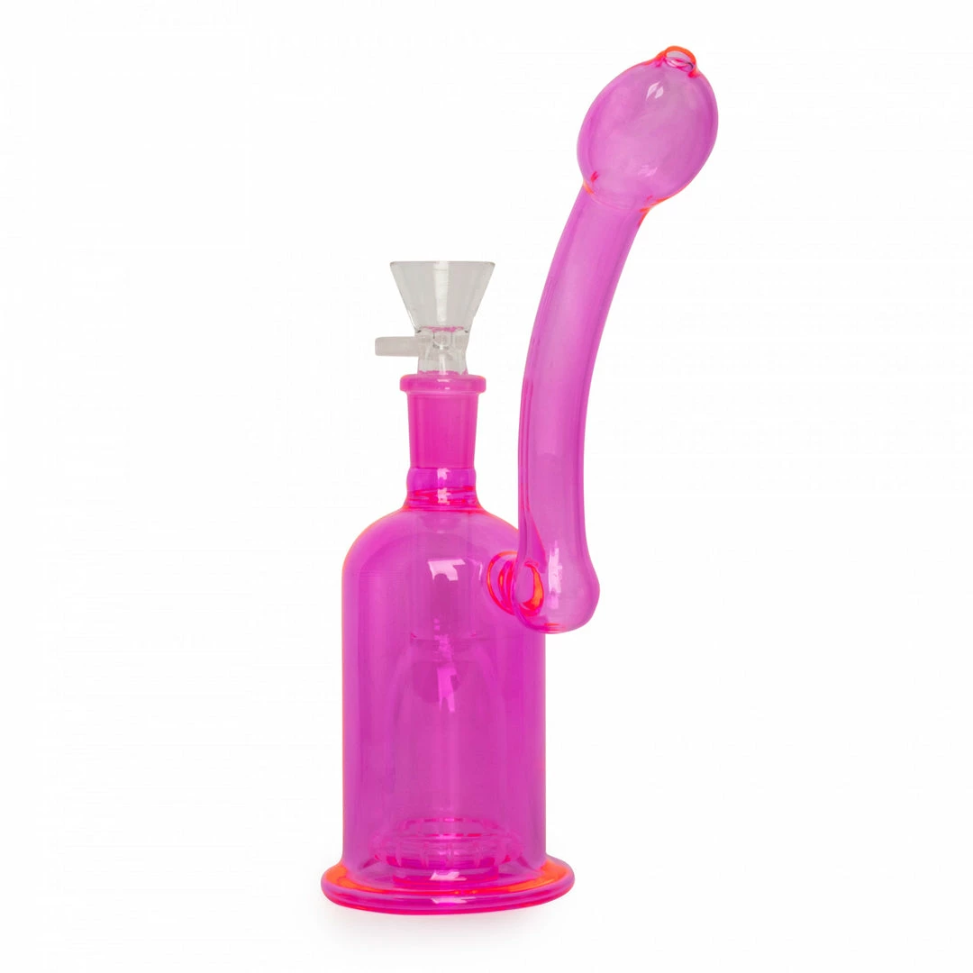West Coast Gifts Day Glow Bubbler W/Perc 3 West Coast Gifts Day Glow Bubbler W/Perc