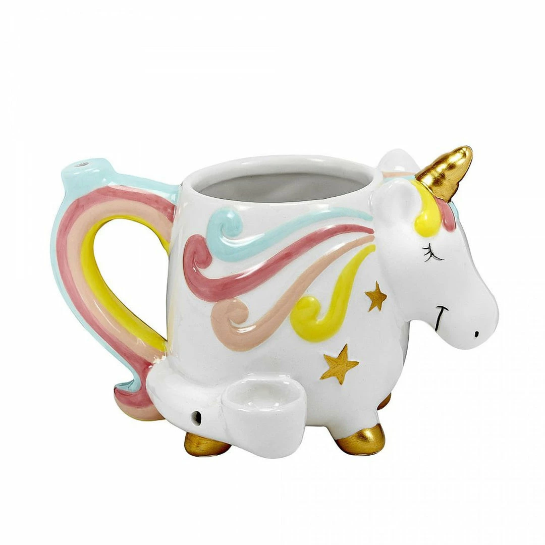 West Coast Gifts Pipes Unicorn Ceramic Mug Pipe 1 West Coast Gifts Pipes Unicorn Ceramic Mug Pipe
