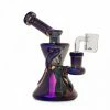 West Coast Gifts Red Eye Tek 6" Metallic Terminator Finish Gamma Recycler Dab Rig