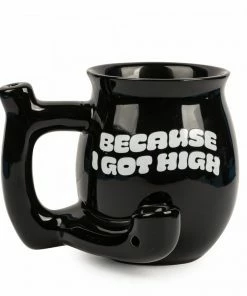 West Coast Gifts Pipes Because I Got High Ceramic Mug Pipe