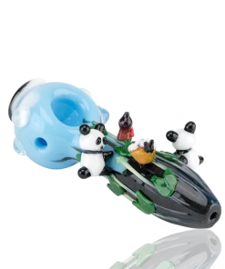 Empire Glassworks - Climbing Pandas Spoon Pipe