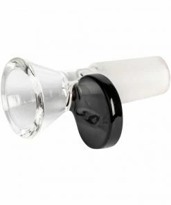 West Coast Gifts Red Eye Glass 14mm Cone Pull-Out W/ Disc Handle