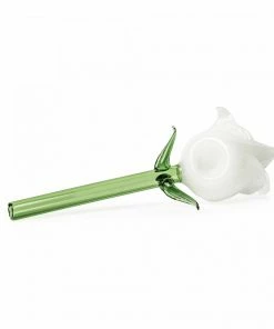 West Coast Gifts Red Eye Glass Rose Pipes