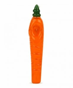 West Coast Gifts Red Eye Glass Carrot Hand Pipes