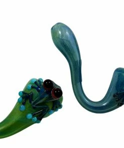 Local Art Lethal Glassworks Frog Pipes