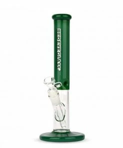 West Coast Gifts Red Eye Glass 11.5" Tall Frontside Straight Tube With Window