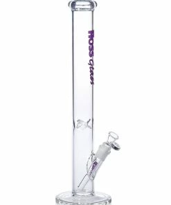 Hoss Glass 18" 5mm Straight Tube Bong