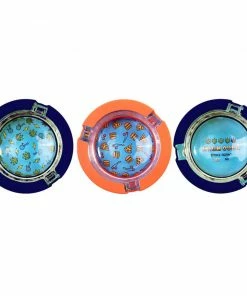 BOB Headquarters Ugly House Glass Ashtray W/ Silicone Cover New Arrivals