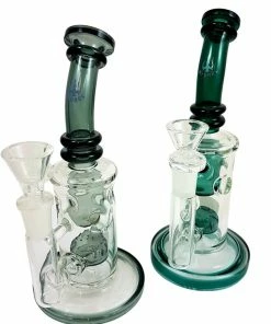 Puff Hydros 8" Tall Mini Straight Tube Dab Rig
