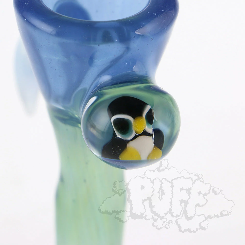 Puff Iceberg Glass 14mm Penguin Marble Bowl 2 Puff Iceberg Glass 14mm Penguin Marble Bowl
