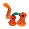 Maple Craft Inc. Frit Work Double Glass Bubbler