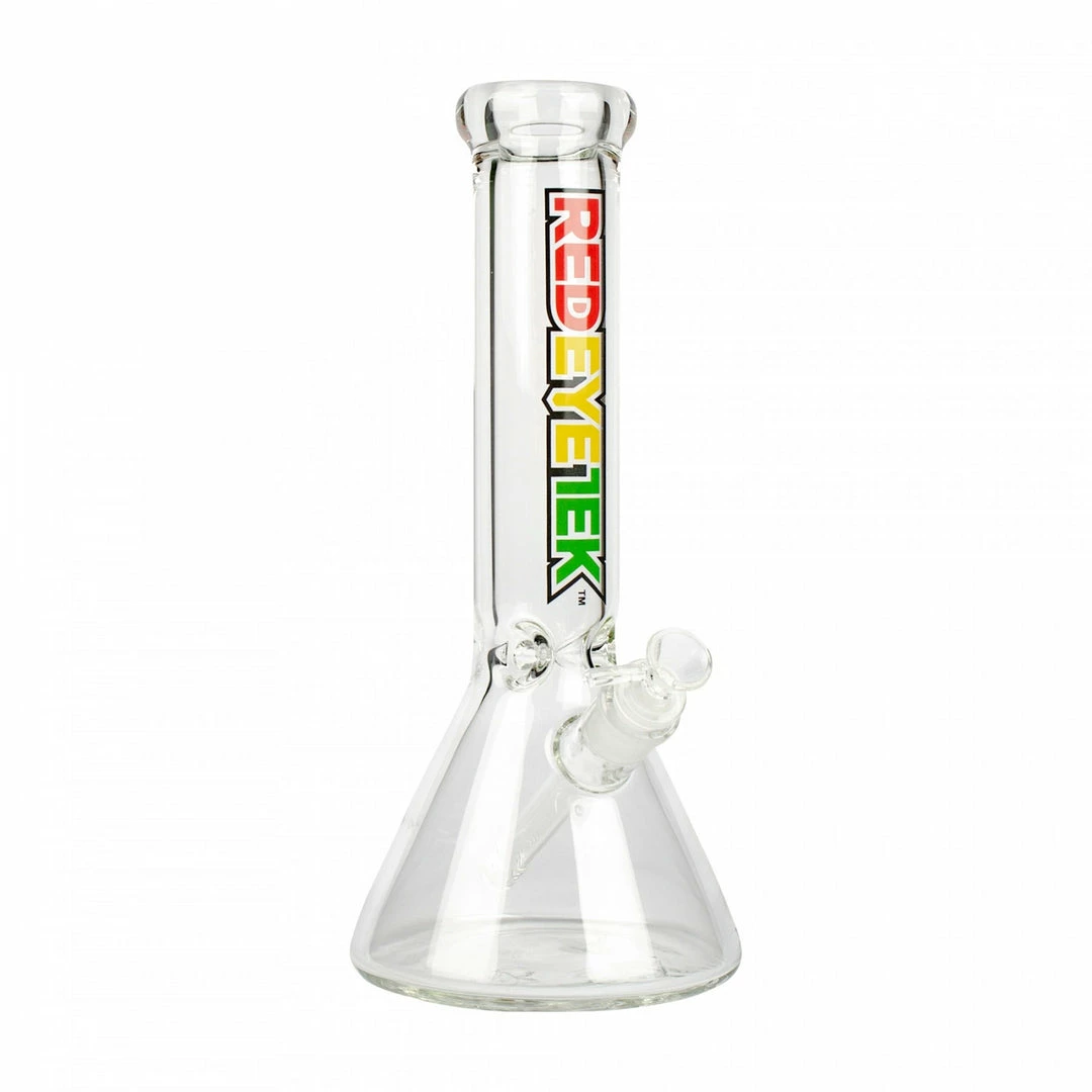 West Coast Gifts Red Eye Tek 15" Tall Intense Beaker Tube W/ 14mm Joint 7 West Coast Gifts Red Eye Tek 15" Tall Intense Beaker Tube W/ 14mm Joint