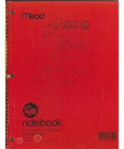 BOB Headquarters Kurt Cobain Journals