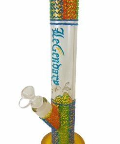 ACM Glass Legendary Glass 14" Tall Funky Straight Tube Bong New Arrivals
