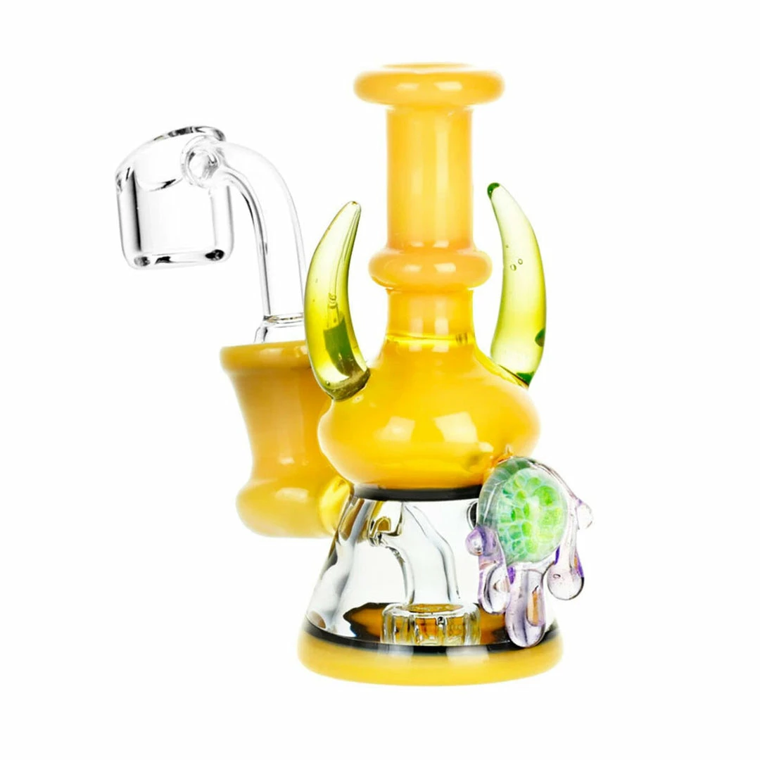 BOB Headquarters Pulsar Glass Pulsar 4" Tall Drippy Dab Rigs 4 BOB Headquarters Pulsar Glass Pulsar 4" Tall Drippy Dab Rigs