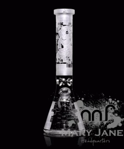 Milkyway Glass 15" 9mm Mayan Fort Beaker Bong 5 Milkyway Glass 15