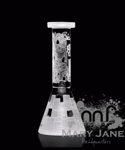 Milkyway Glass 7.5" Tall Mayan Fort Mini Dab Rig