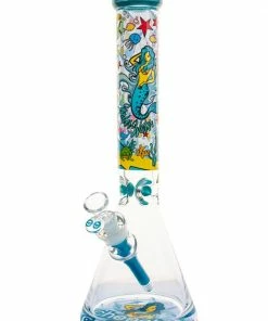 New Arrivals 16" Mermaid Bong By Cheech Glass With 12mm Base