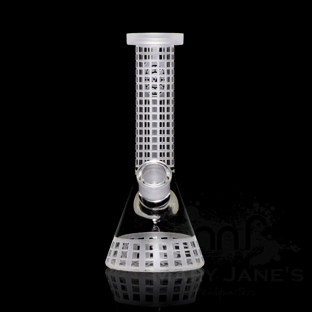 Milkyway Glass Squared Beaker Mini-Dab Rig 1 Milkyway Glass Squared Beaker Mini-Dab Rig