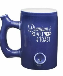BOB Headquarters Premium Roast & Toast Mug With Pipe (Ceramic) Pipes