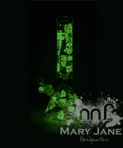 ACM Glass OG Glass 14" 7mm Glow In The Dark Beaker Bongs