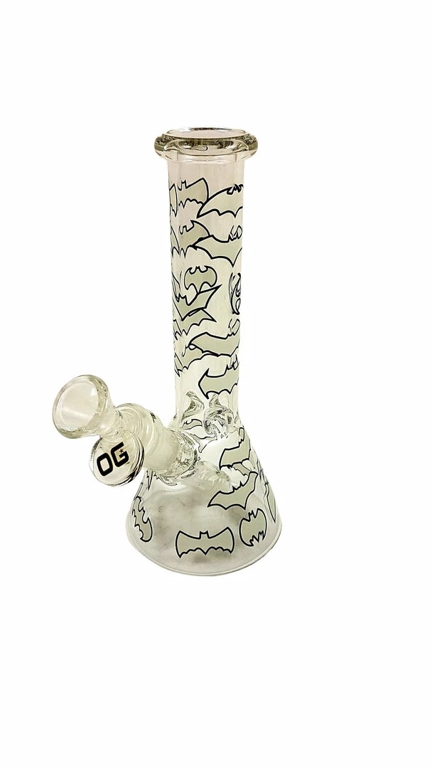 ACM Glass New Arrivals OG Glass 8" Tall Glow In The Dark Beaker Bongs 4 ACM Glass New Arrivals OG Glass 8" Tall Glow In The Dark Beaker Bongs