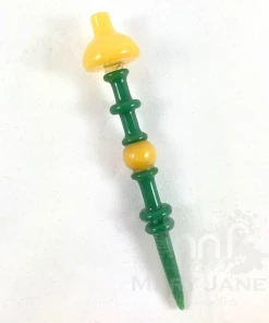 West Coast Gifts Gear Premium Blocked Bubble Carb Cap & Dabber