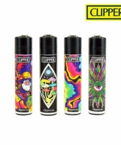 HBI Lighters And Hemp Wicks Clipper Lighters