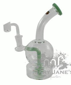 West Coast Gifts Irie 8" Tall 2 Hole Direct Perc Dab Rig