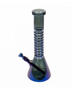 West Coast Gifts Red Eye Tek 15" Tall Metallic Terminator Finish Radiation Beaker Tube Bong