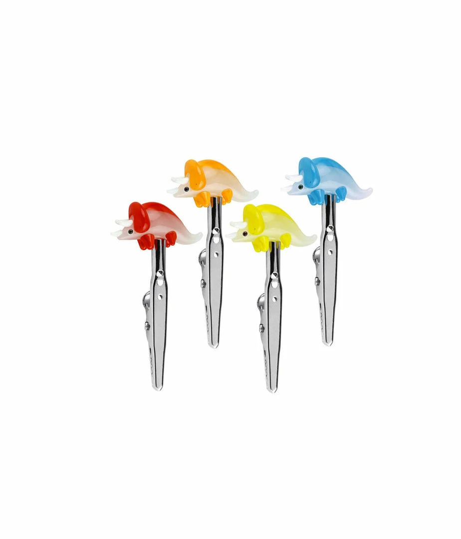 BOB Headquarters Roach Clips (Set Of 4) 4 BOB Headquarters Roach Clips (Set Of 4)