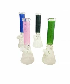 Cheech Glass 14" Tall Sandblast Beaker Bong