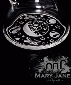 Milkyway Glass 14" Tall 9mm Space Odyssey Beaker Bong