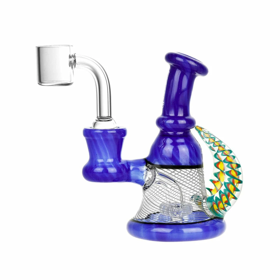 BOB Headquarters Pulsar Glass Pulsar 4" Tall Drippy Dab Rigs 3 BOB Headquarters Pulsar Glass Pulsar 4" Tall Drippy Dab Rigs